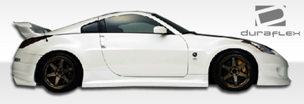 2003 2008 Nissan 350Z Duraflex Spirit Side Skirts Body Kit