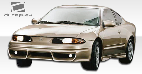 1999-2004 Oldsmobile Alero Racer kit. This Complete Kit Includes Racer Front Lip (103277) Kombat Rear Bumper (102154) and Kombat Side Skirts (102155) .